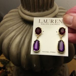 Ralph Lauren drop earrings